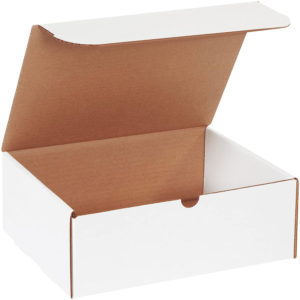 11.125x8.75x4 white literature mailer