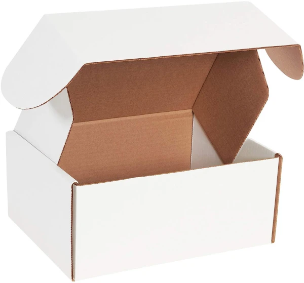 White 11.125x8.75x5 deluxe literature mailer