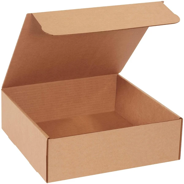 11.5 x 11.5 x 3.75 kraft literature mailer Kraft 11.5x11.5x3.75 literature mailer