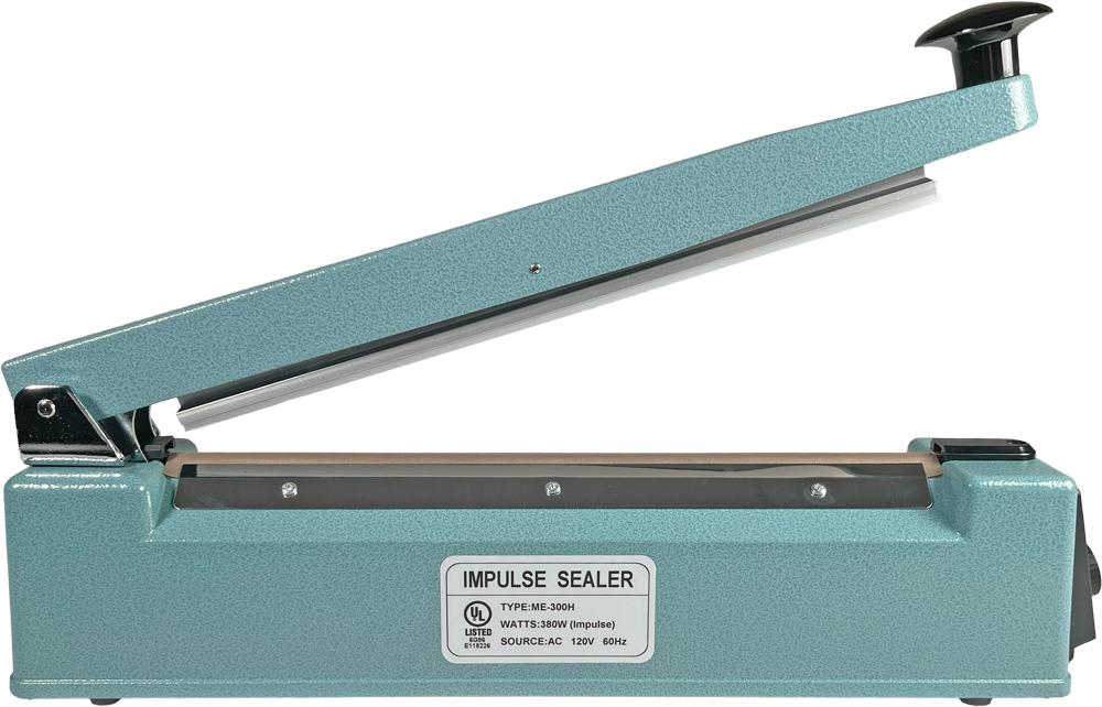 Front of 12 inch Impulse Hand Held Poly Bag Sealer