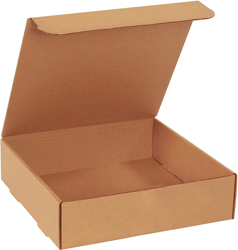 Kraft 12x11.75x3.25 literature mailers