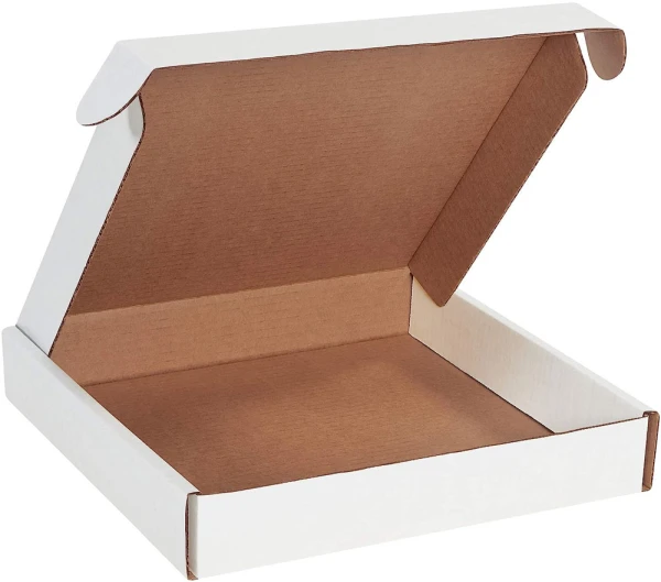 12 x 12 x 2 deluxe literature mailer White 12x12x2 deluxe literature mailer