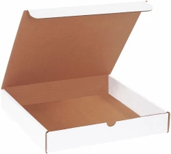 12" x 12" x 2" White Literature Mailers