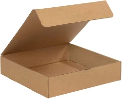 12" x 12" x 3" Kraft Literature Mailers
