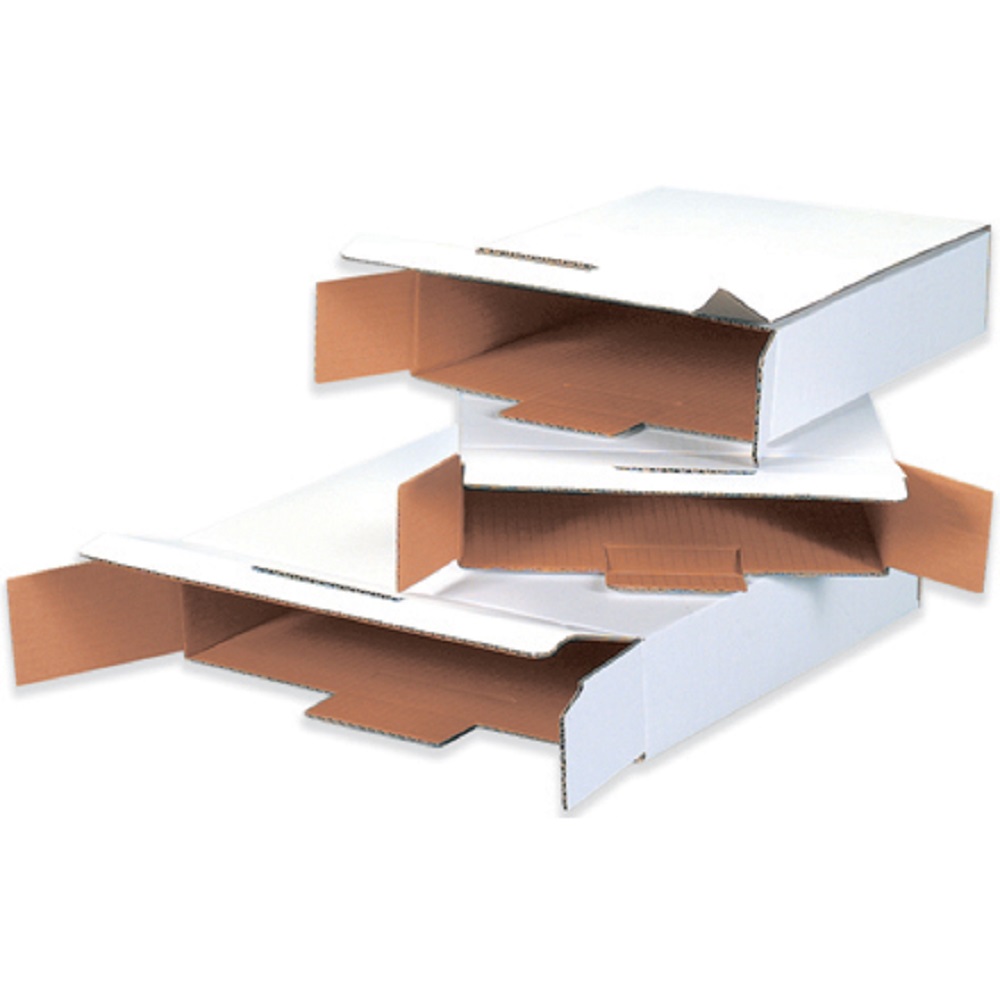 12.125x11.625x2.625 side loading tab locking mailers
