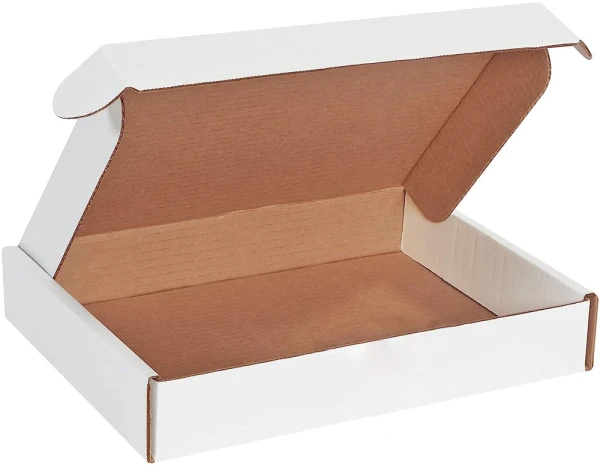 12.125 x 9.25 x 2 deluxe literature mailer White 12.125x9.25x2 deluxe literature mailer