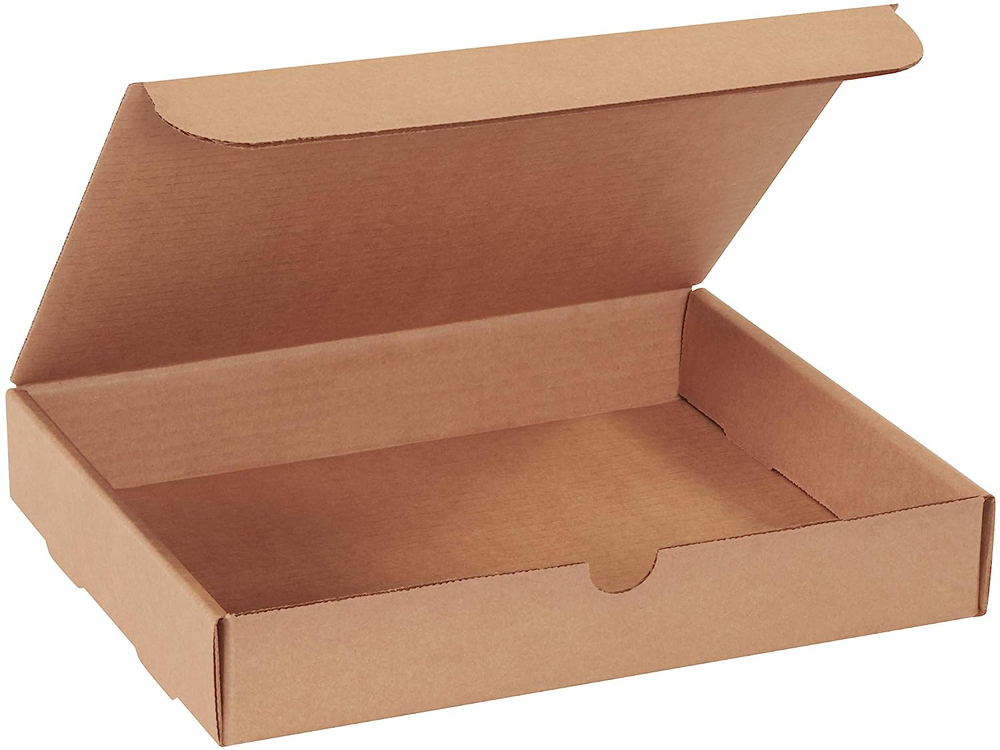 Kraft 12.125x9.25x2 literature mailer