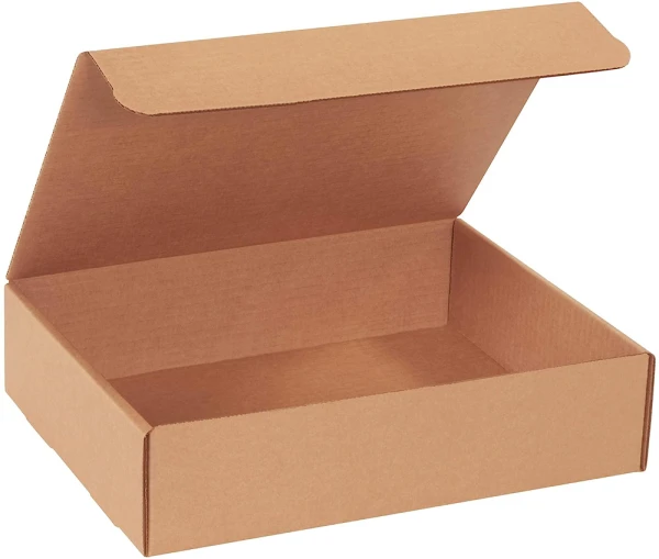 12.125 x 9.25 x 3 kraft literature mailer Kraft 12.125x9.25x3 literature mailer