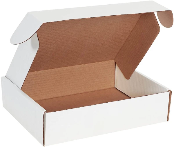 12.125 x 9.25 x 3 deluxe literature mailer White 12.125x9.25x3 deluxe literature mailer