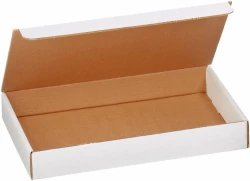 14.125" x 8.75" x 2" White Literature Mailers