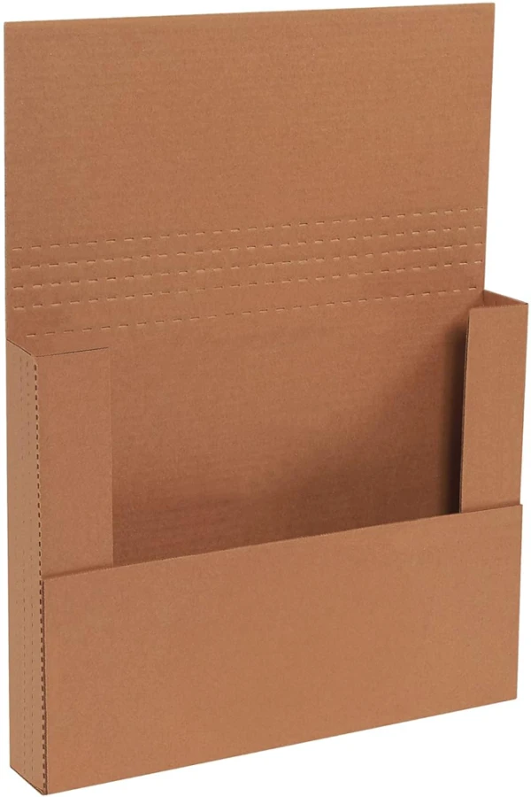 15 x 11.125 x .5 Kraft Easy-Fold Mailers Kraft 15 x 11.125 x .5 Easy-Fold Mailers