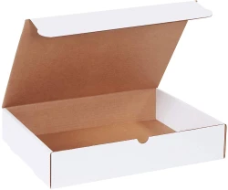 15.125" x 11.125" x 3" White Literature Mailers