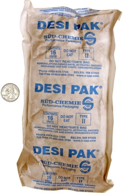 16 Unit Clay Desiccant Tyvek Packets