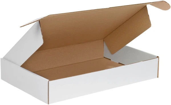 18 x 12 x 3 deluxe literature mailer White 18x12x3 deluxe literature mailer