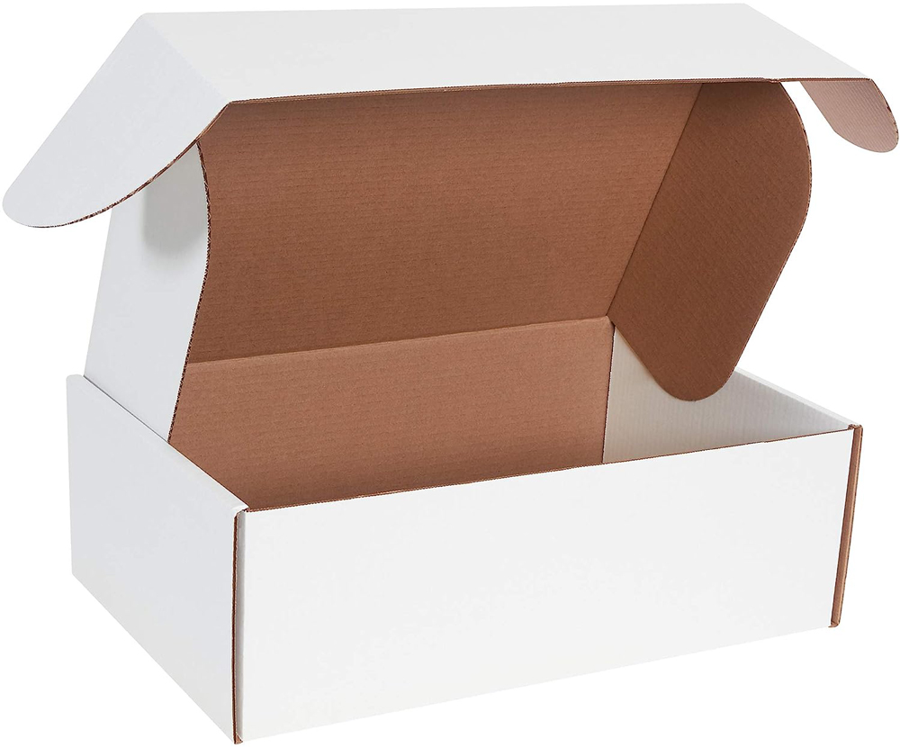 White 18x12x6 deluxe literature mailer