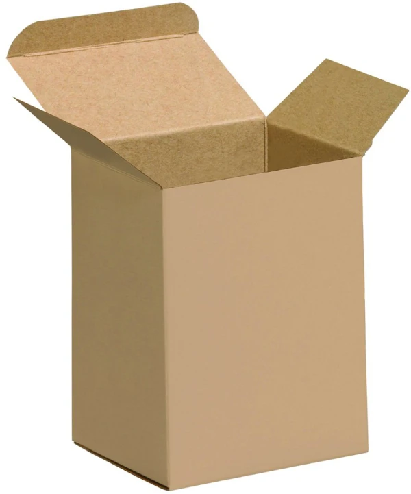 1 1/4 x 2 x 3 Kraft Reverse Tuck Mailers