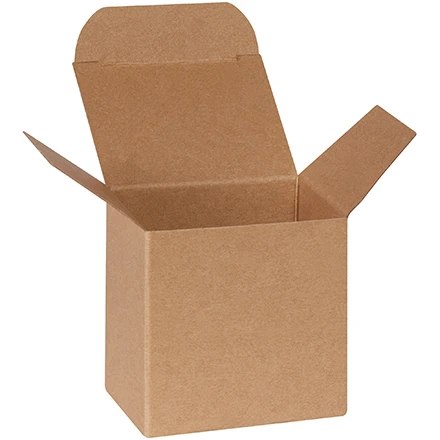 2 x 2 5/8 x 2 5/8 Kraft Reverse Tuck Mailers 2 x 2 5/8 x 2 5/8 Kraft Reverse Tuck Mailers