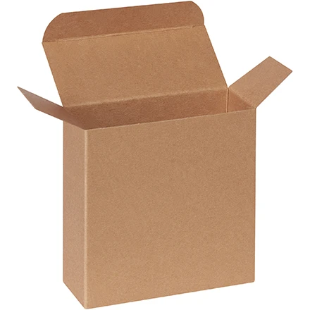 2 1/16 x 4 7/8 x 4 7/8 Kraft Reverse Tuck Mailers 2 1/16 x 4 7/8 x 4 7/8 Kraft Reverse Tuck Mailers