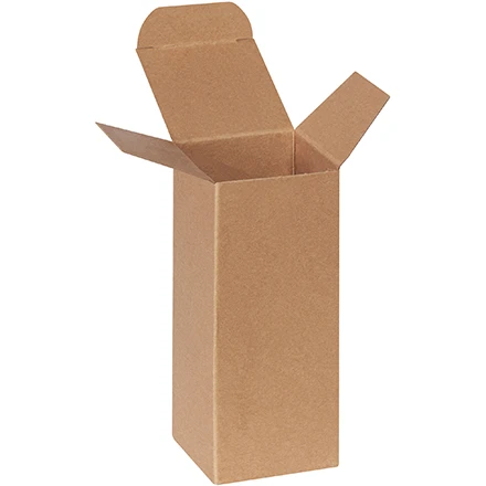 2 1/2 x 2 1/2 x 6 Kraft Reverse Tuck Mailers 2 1/2 x 2 1/2 x 6 Kraft Reverse Tuck Mailers