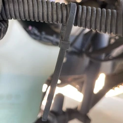 24" Black Zip Ties