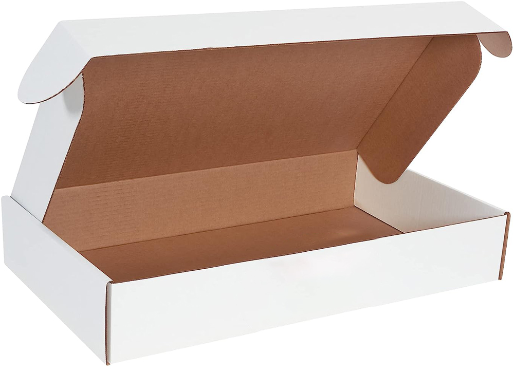 White 24x14x4 deluxe literature mailer