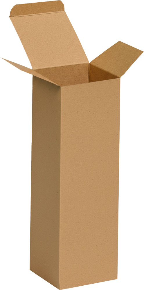2 x 2 x 7 Kraft Reverse Tuck Folding Cartons