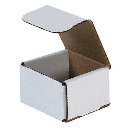 3x3x2 white corrugated mailers