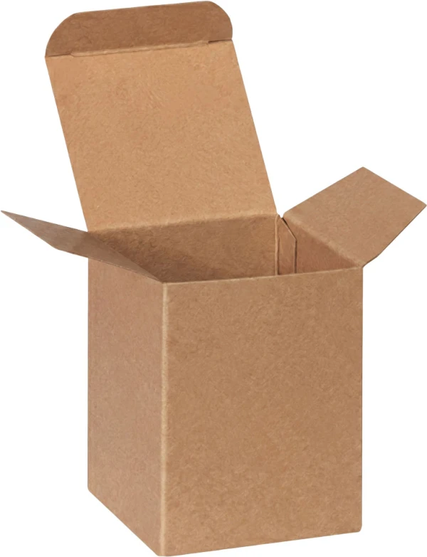 3 x 3 x 4 Kraft Reverse Tuck Folding Cartons 3 x 3 x 4 Kraft Reverse Tuck Folding Cartons