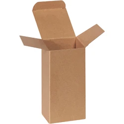 Kraft Reverse Tuck Folding Mailers - 3 x 3 x 6