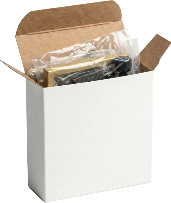 3 1/2 x 1 1/4 x 3 1/2 White Reverse Tuck Folding Cartons White Reverse Tuck Folding Mailers - 3 1/2 x 1 1/4 x 3 1/2