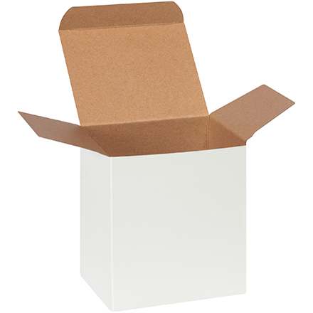 3 1/2 x 4 1/2 x 5 White Reverse Tuck Mailers 3 1/2 x 4 1/2 x 5 White Reverse Tuck Mailers