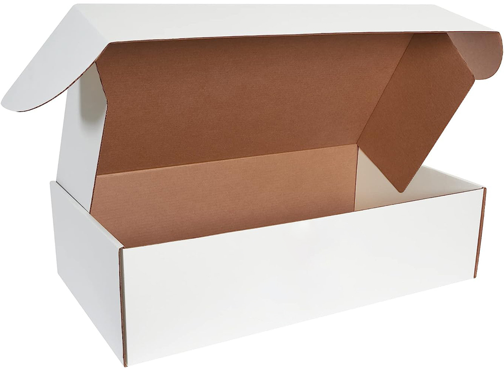 White 30x17x8 deluxe literature mailer