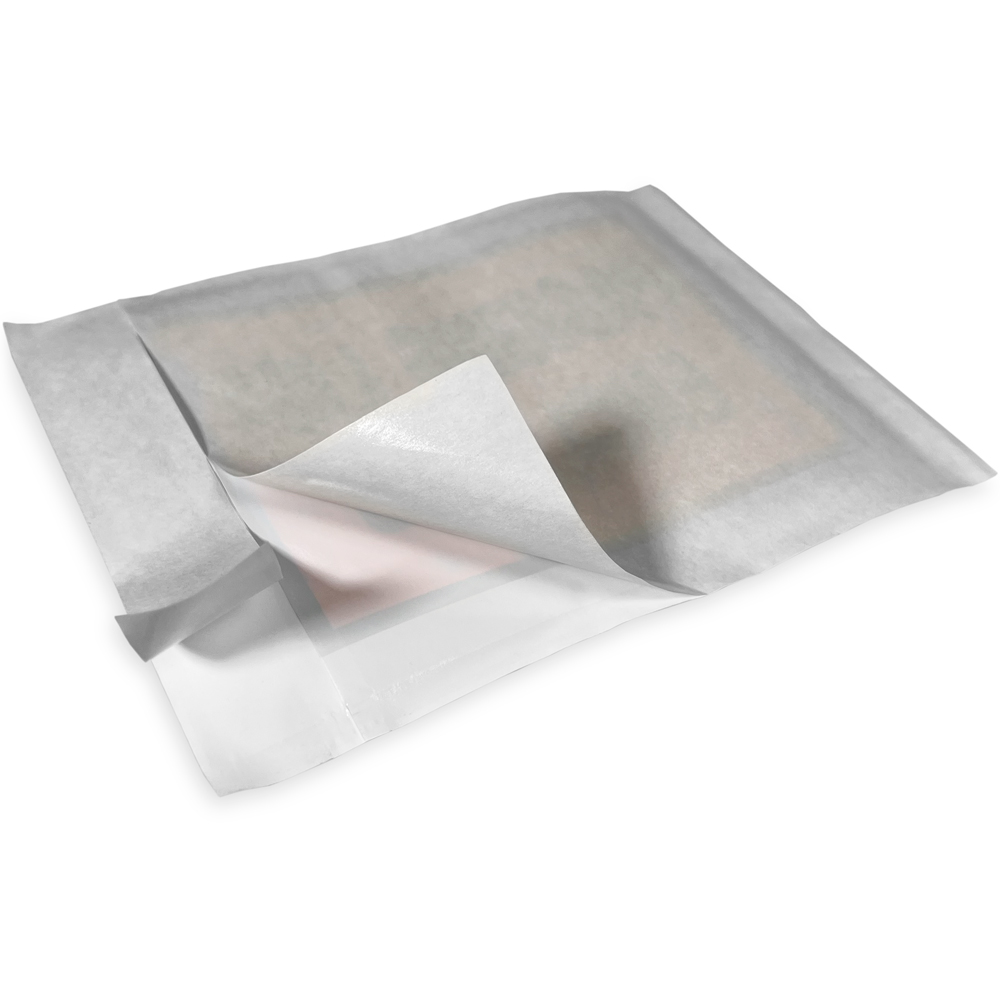 Close up of 4 1/2 x 6 Packing List Envelope Packing List Enclosed Adhesive Backing