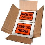 Case of 4 1/2 x 6 Packing List Envelope Packing List Enclosed