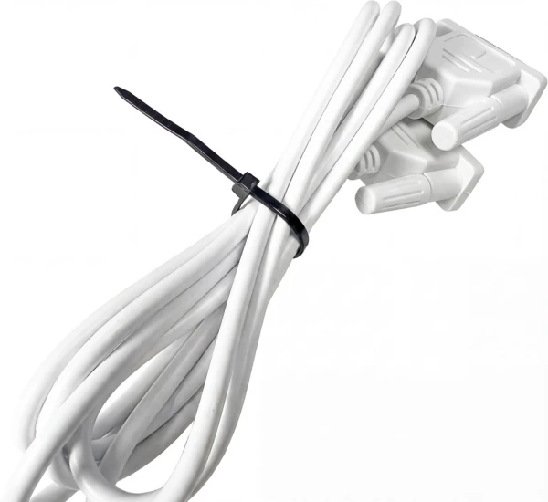 4 Inch Black Zip Ties 4 inch Nylon Black Zip Ties - 18 pound tensile strength
