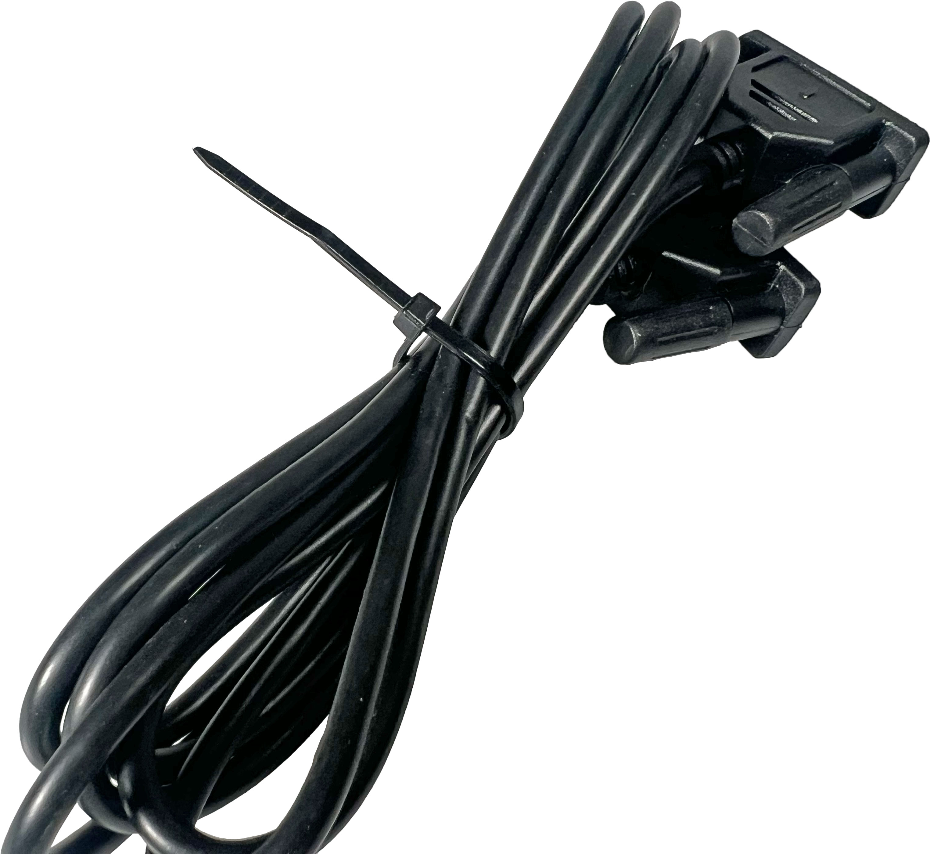 4 inch Nylon Black Zip Ties - 18 pound tensile strength