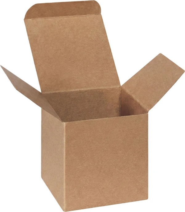 4 x 4 x 4 Kraft Reverse Tuck Folding Cartons 4 x 4 x 4 Kraft Reverse Tuck Folding Cartons