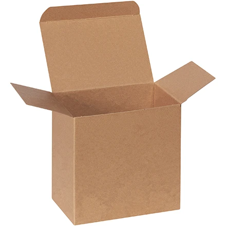4 x 6 x 6 Kraft Reverse Tuck Mailers 4 x 6 x 6 Kraft Reverse Tuck Mailers