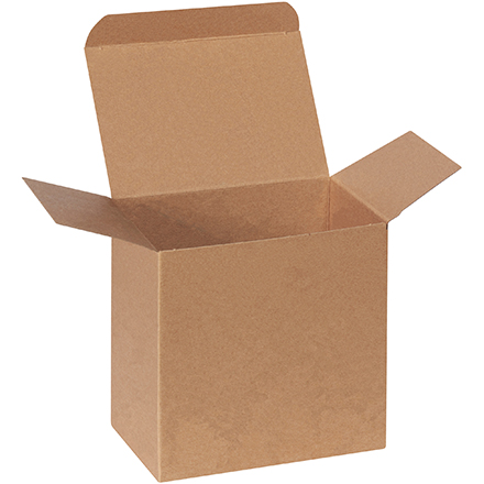 4 x 6 x 6 Kraft Reverse Tuck Mailers 4 x 6 x 6 Kraft Reverse Tuck Mailers