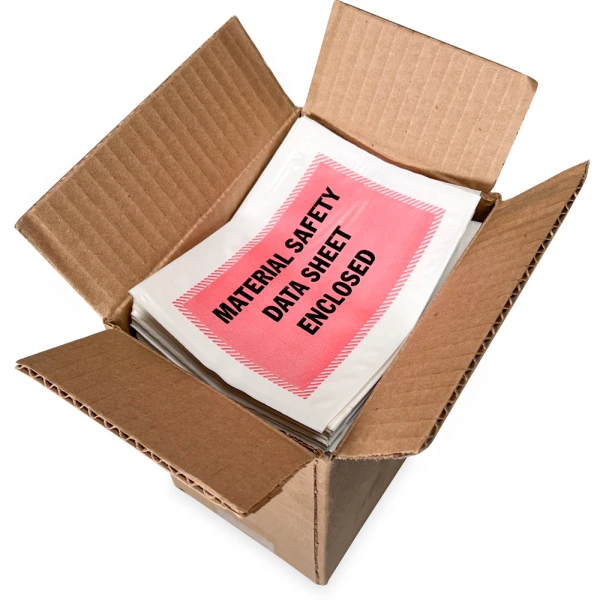 4.5 x 6 Packing List Material Safety Data Sheet Enclosed Case Case of 4.5 x 6 Packing List Material Safety Data Sheet Enclosed