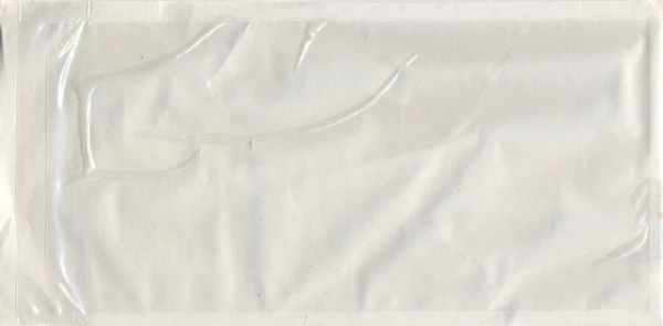 4-1/2 x 9 Clear Packing List Envelope Extended Face Back Loading
