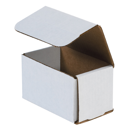5x3x3 white corrugated mailers