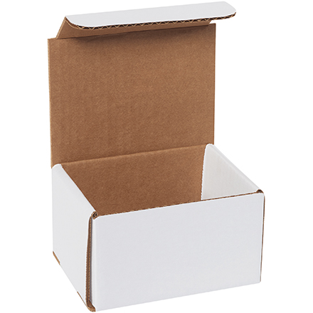 5x4x3 white corrugated mailers