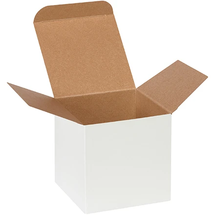 5 x 5 x 5 White Reverse Tuck Mailers 5 x 5 x 5 White Reverse Tuck Mailers