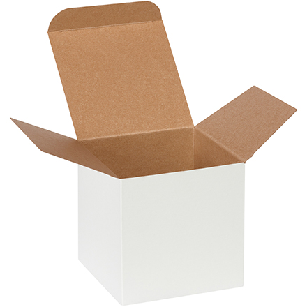 5 x 5 x 5 White Reverse Tuck Mailers 5 x 5 x 5 White Reverse Tuck Mailers
