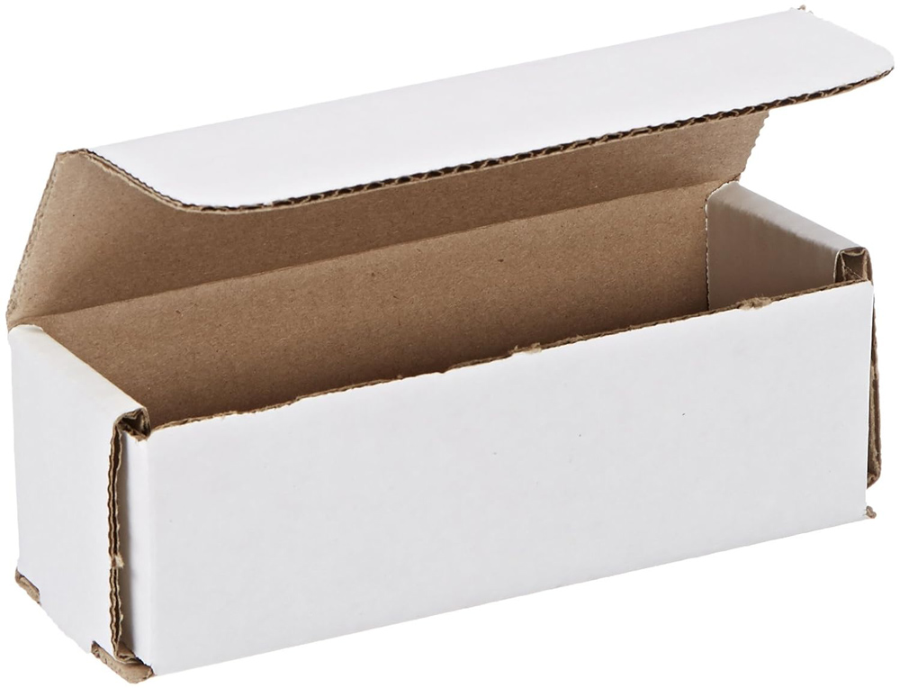 ValueMailers 9x2x2 White Corrugated Shipping Boxes - Pack Of 100