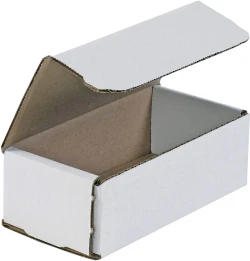 6" x 3" x 2" White Corrugated Mailers
