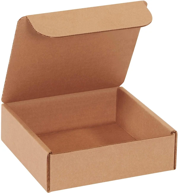 6x6x2 kraft literature mailer Kraft 6x6x2 literature mailer