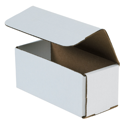 7x3x3 white corrugated mailers