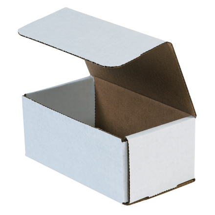 7x4x3 white corrugated mailers